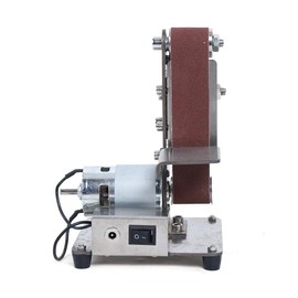 CNCEST Mini DIY Electric 100W Belt Sander Grinder Polisher Cutter Drill bit Sharpener Multifunction 775 Motor