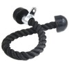 Accessotech Heavy Duty Black Tricep Rope Attachment Bodybuilding Plastic End