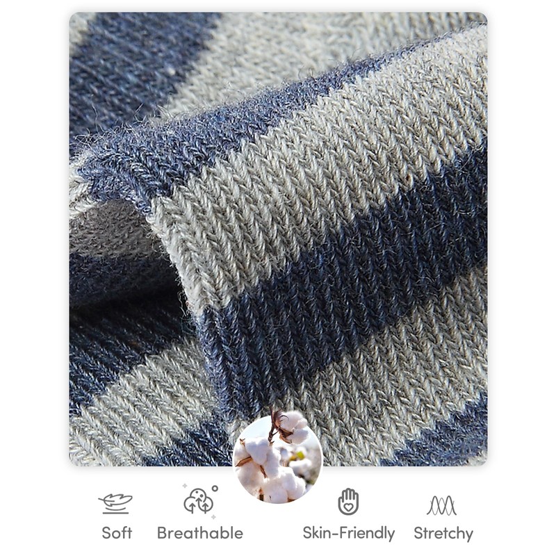 Adorel Jungen Socken Baumwolle Kindersocken Babysocken Strümpfe 10er-Pack Verkehrsmittel 27-30