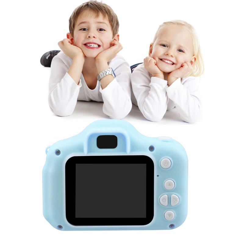Kids Camera Support Timing One Button Operation Educational Toddler Digital