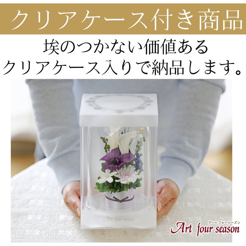 Art Four Seasons ● Offering Flowers 2 Colors Preserved Flowers