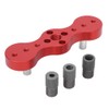 Woodworking Dowel Drill Guide Jig Positioner Aluminum Alloy 6/8/10mm Hole