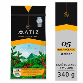 Matiz Colombian Coffee medium (Pck of 2) Matiz Cafe Colombiano Balanceado roasted and ground coffee Matiz Balanceado