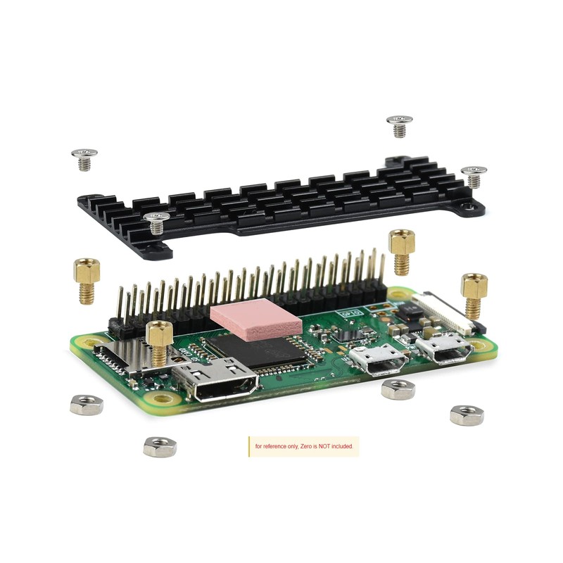 Raspberry Pi Zero Heatsink, Aluminum Heatsink for Raspberry Pi Zero