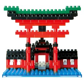 Nanoblock NBH-017 Tokushima Shrine Otorii