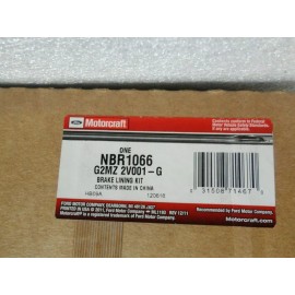 Motorcraft G2MZ-2V001-G Disc Brake Pads NBR1066 Ford F-450-550 Super Duty 05-16