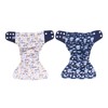 4 Pcs Reusable Cloth Diapers Easy to Set Up Washable