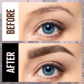 Yfulfill Soft Brown Eye Brow Pencils for Women, Waterproof Brown Eyebrow Pencil with Brush, Eye Brown Pencils for Blondes