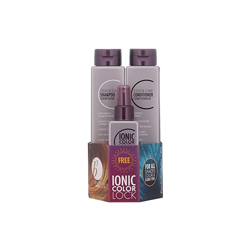 B3 Champú/acondicionador/Ionic Color Lock Trio Pack