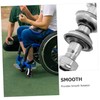 OATIPHO Wheelchair Front Wheel Caster Replacement Punctureproof Non Pneumatic Design