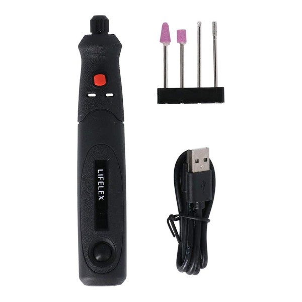 Konan Original LIFELEX Rechargeable Hobby Router 3.7V USB Rechargeable Red