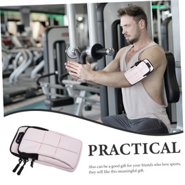 Gatuida 2pcs Outdoor Running Armband Phone Holder Sports Arm Pouch for Smartphones and Fitness Gear for Men and Women for Running Gym and Outdoor Activities