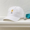 CafePress Golf Chick Cap Unique Adjustable Baseball Hat White