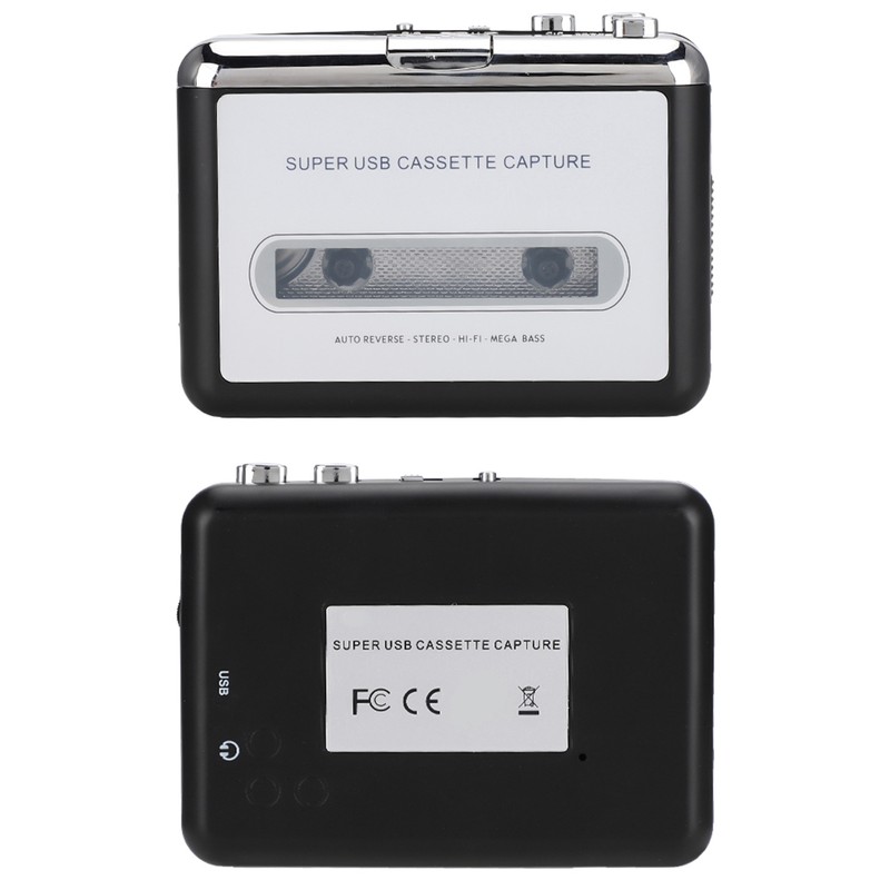 USB Tape To MP3 Capture Converter Stereo Audio Music Player