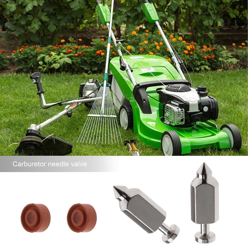 ECSiNG 2 Sets of 398188 Carburetor Float Valve Needle Seat