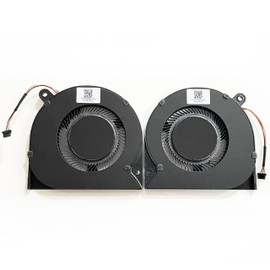 Fleshy Leaf Replacement CPU+GPU Cooling Fan for Razer Book 13 ‎RZ09-0357 RZ09-03571EM1-R3U1 ‎RZ09-03570EM1 RZ09-0357MGM3-R3G1 Series EG50040S1-1C370-S99 EG50040S1-1C330-S99 DC5V