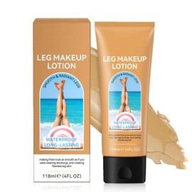 Leg Makeup Waterproof No Transfer,Tattoo Cream Concealer Makeup,Even Skin Tone Flawless,Long Lasting Skin Perfecting Body Foundation Medium Golw 118ML