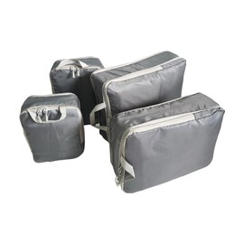Augbunny 4-Set Ultra-Lightweight Compression Packing Cubes Travel Accessories Expandable Storage Bag