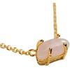 LuckyLy Collares para Mujer Baño Oro 18K con Piedras Naturales