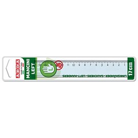 Arda 28917 Man Left Handed Ruler, 17 cm, Left
