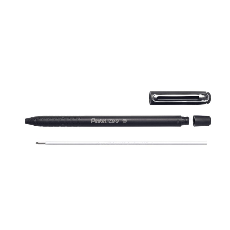 Pentel BX460 iZee Ballpoint Pen 4 Colours Set Including Refills,