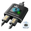 Qzgyoool Switch Splitter Hdmi Bidireccional Calidad De Imagen 4k Dehuka,Adaptador