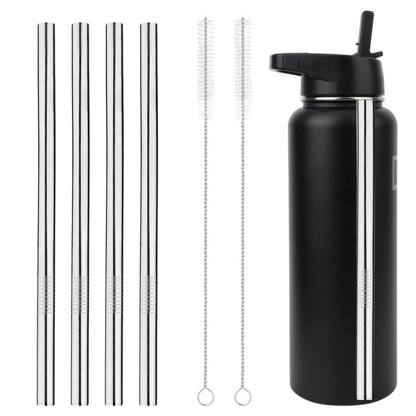 4pcs Straw Replacement for Iron °Flask Wide Mouth Camping &
