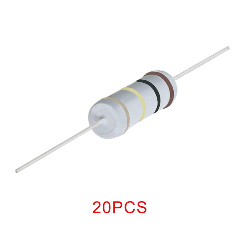 Aopin 100K Ohm Metal Oxide Film Resistors, ±5% Tolerance High