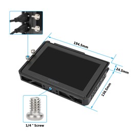 CAMVATE Full Monitor Cage for Lilliput A7S 7" 4K On-Camera Monitor - 3304