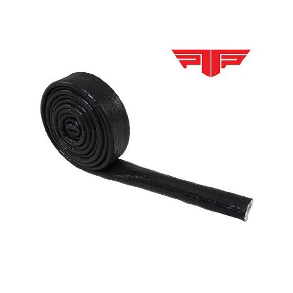 PTP 000578 Fire Sleeve Black - 1in diameter x 3ft