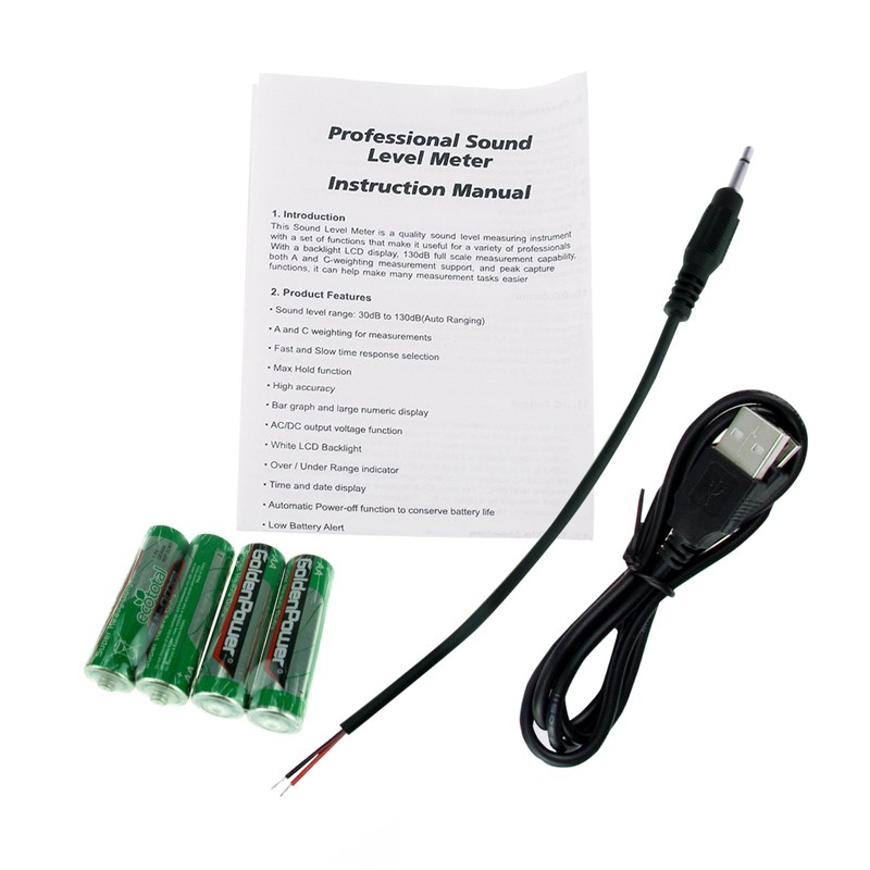 Decibel Meter Digital Sound Level Meter Professional Noise Meter High