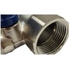 1" 4-Loop/Port Ball Valve Brass Pex Manifold for 1/2"" Pex