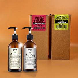 Anna Holtz moisturizing skin whitening lotion 2-piece set moisture whitening functional cosmetics / 안나홀츠 보습 스킨 미백 로션 2종 세트 수분 화이트닝 기능성 화장품