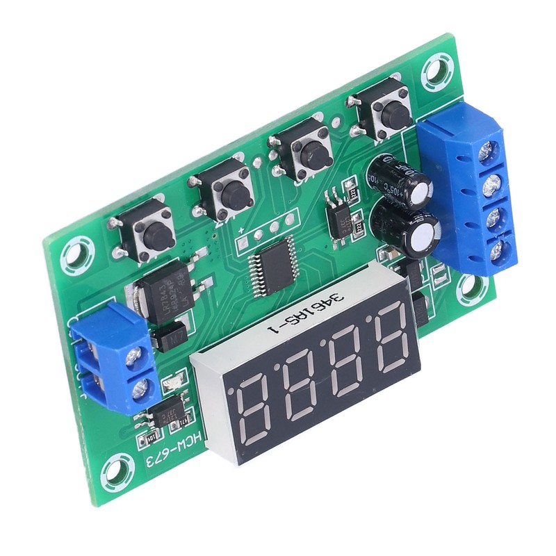 Trigger Cycle Timer Delay Switch Single Channel Circuit Board Power