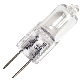 Plusrite 3300 03300 - Jc5/CL/G4 Bi Pin Base Single Ended Halogen Light Bulb,