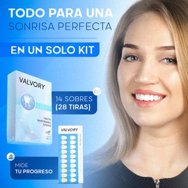 Blanqueador dental, Tiras Blanqueadoras De Dientes 28 pcs, smile whitening strips, dientes blancos para bonita sonrrisa, Eficaces Para blanquear Dientes Y Eliminar Manchas.