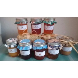KULA LIO FARM Made in HAWAII Wild Tropical Fruits & Berries JELLIES JAMS & BUTTERS ~ 8 oz  - Hawaiian Sweet Hot Pepper Jelly