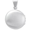 Vinani AMRU-EZ Round Pendant Locket Round Plain Matt Shiny for