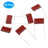 Piutouyar 20 Pack 104J 630V 0.1UF P15 Guitar Tone Capacitor