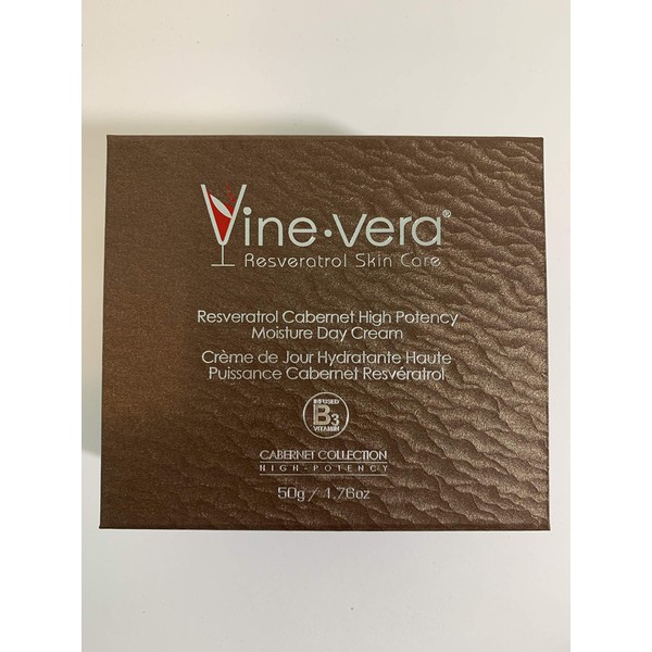 Vine Vera Resveratrol Carbernet High Potency Moisture Day Cream 50g/1.76oza
