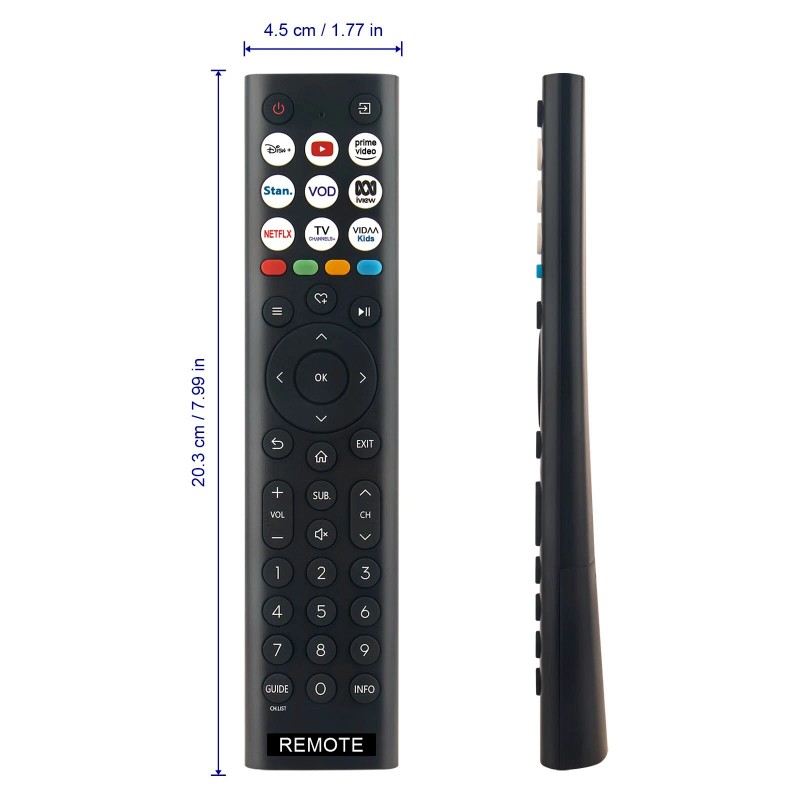 For Hisense EN2R38 Replace Remote Control Unit for Hisense Smart