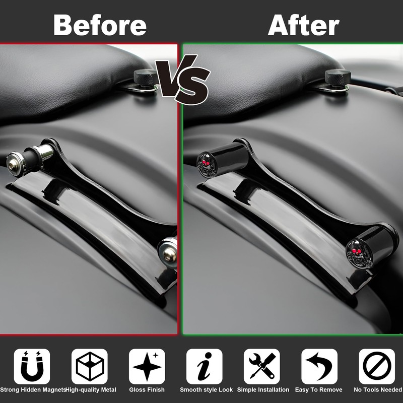 4 Point Docking Hardware Cover for Harley Touring Electra Glide