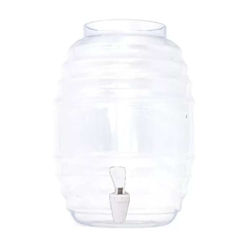 Barril Vitrolero De Plástico Con Llave 10 Lt