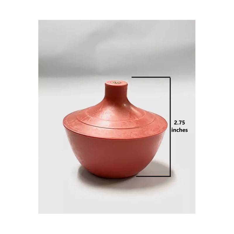 NUFLUSH Heavy Duty Red Rubber Flapper Ball Replacement for Eljer,