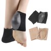 Home Care Sleeping Socks with Moisturizing Pad for Cracked Heels & Callus Management Prevention Skin Tone
