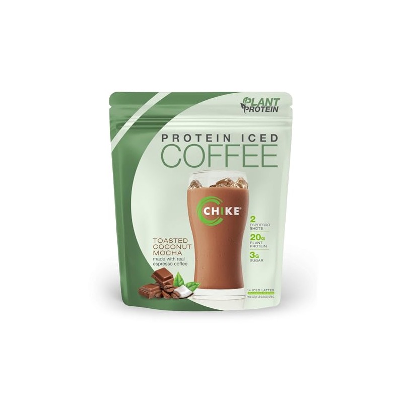 Chike Coconut Mocha Iced Coffee Plant Protein, 16.8 OZ