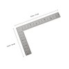 iplusmile Escuadra Metálica para Carpintero de Acero Inoxidable 15X10 CM
