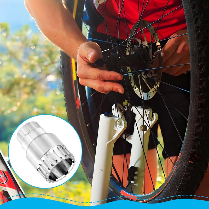 Smomend Bicycle Bottom Bracket Remover, 24 mm Universal Crank Puller