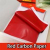 100 Sheets of High Quality Red Carbon Copy Paper