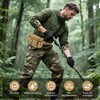 Metal Detecting Waist Bag with Kettle Sleeve Elastic Net，Portable Find